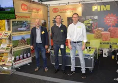 Bart Kloppenburg, Eric Micklinghoff en Jouke van der Meer van Kloppenburg Machinebouw en PIM Machinery: The Potato Tech Alliance.